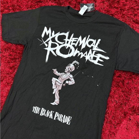 My Chemical Romance Band Merch Short Sleeve Shirt Large Black Parade - Picture 3 of 6